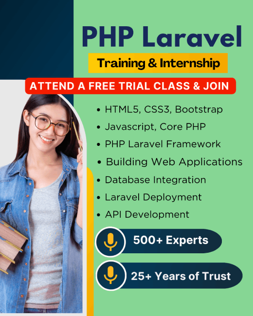 Php Laravel Training in Bahla