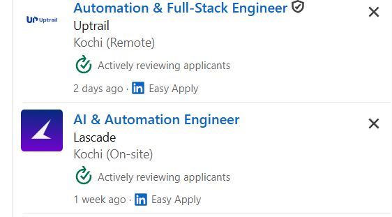 AI Automation with n8n & Make.com internship jobs in Sohar