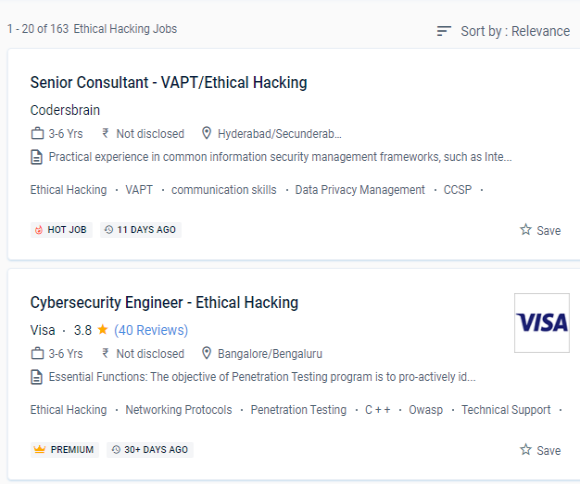 Ethical Hacking internship jobs in Muscat