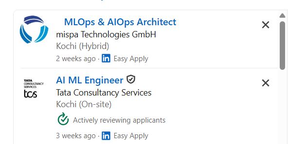 MLOps Engineering internship jobs in Seeb