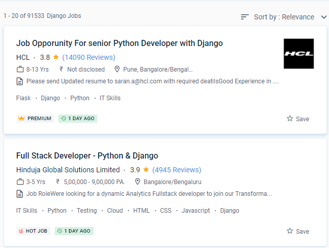 Python/Django internship jobs in Oman