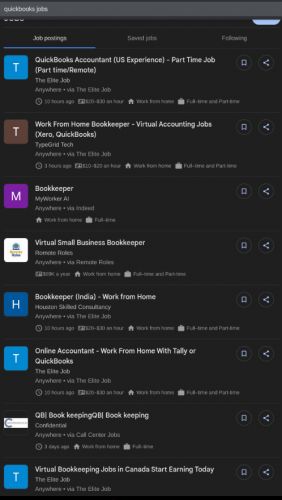 QuickBooks internship jobs in Bahla