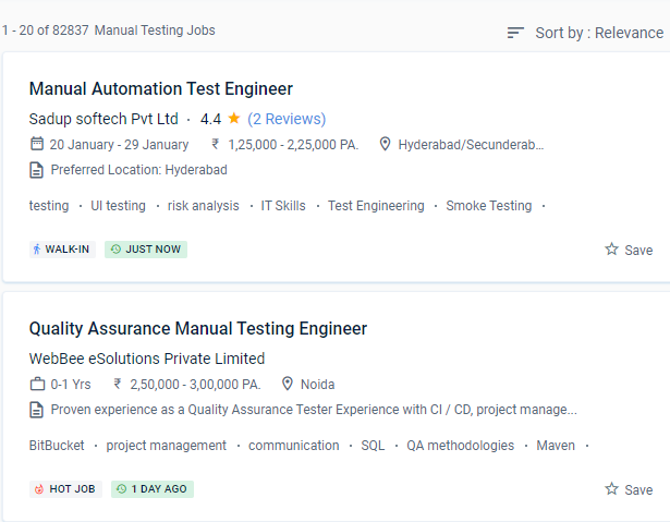 Software Testing (Manual) internship jobs in Muscat